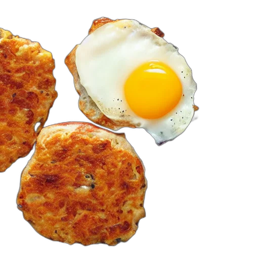 food, weapon, crown, photorealistic transparent PNG cut-out