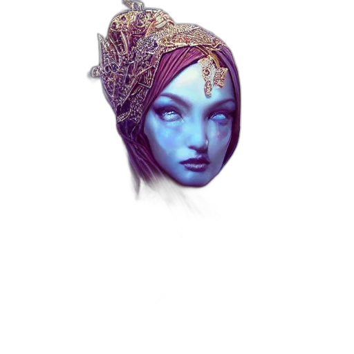 mask, crown, jewelry, face transparent PNG cut-out