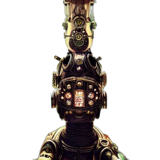 robot, staff, weapon, animal transparent PNG cut-out