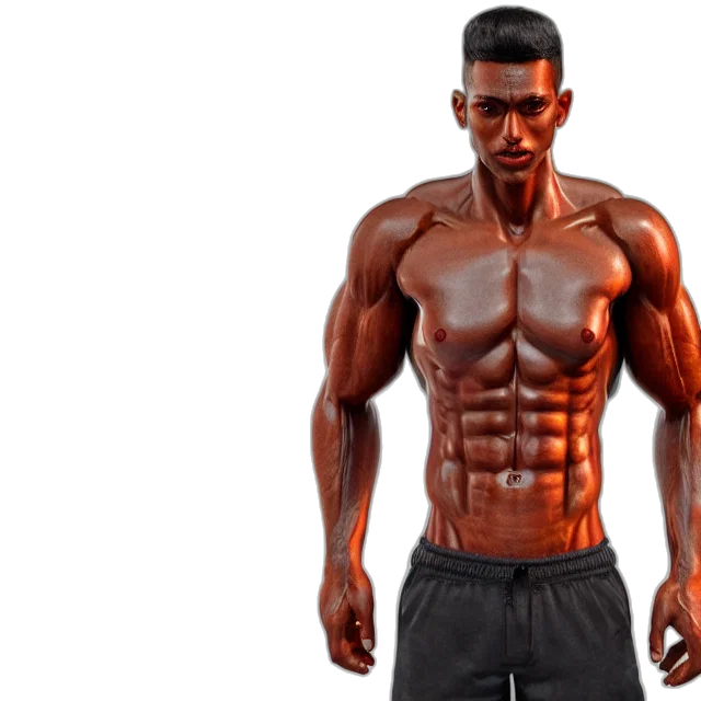 3d render, photorealistic, fit, body transparent PNG cut-out