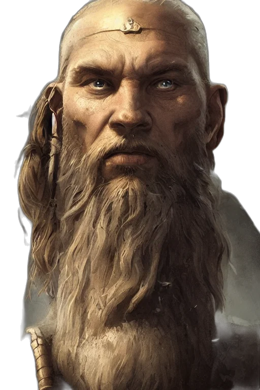 face, staff, creature, hair transparent PNG cut-out