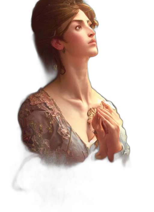 dress, crown, face, jewelry transparent PNG cut-out