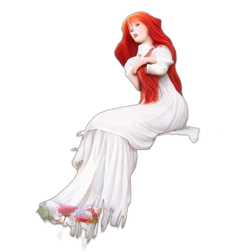 dress, shoes, concept art, fantasy art transparent PNG cut-out