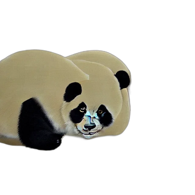 animal, mask, creature, 3d render transparent PNG cut-out