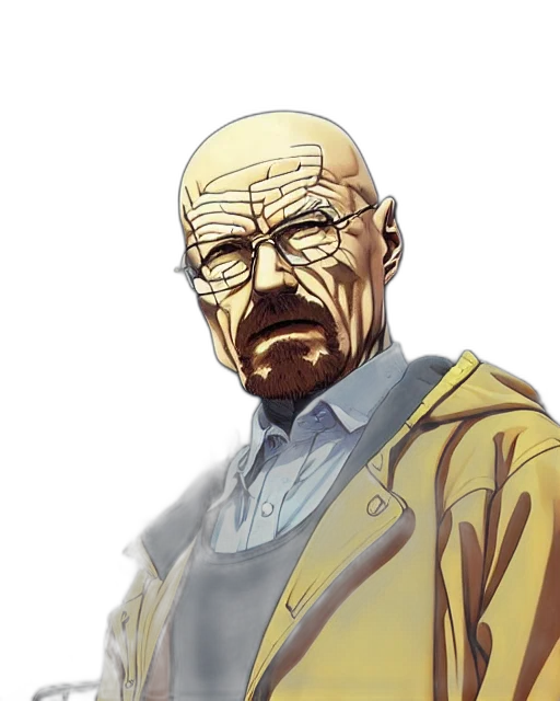 face, jacket, staff, mask transparent PNG cut-out
