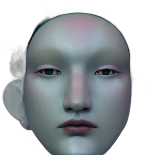 mask, face, robot, creature transparent PNG cut-out