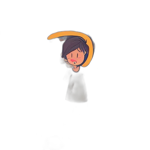 staff, hat, face, robot transparent PNG cut-out