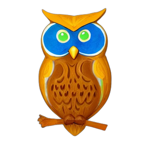 staff, jewelry, animal, 3d render transparent PNG cut-out