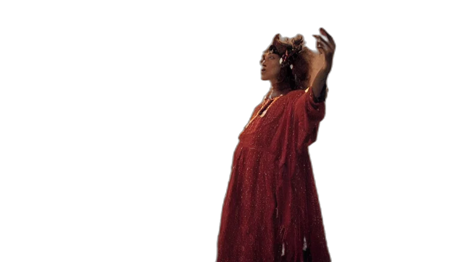 dress, fire, movie, still transparent PNG cut-out