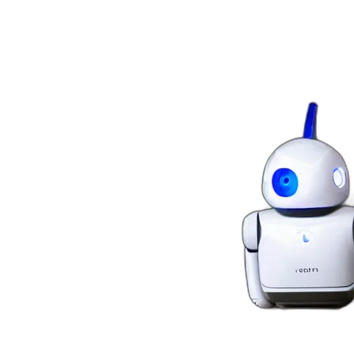 robot, animal, staff, 3d render transparent PNG cut-out