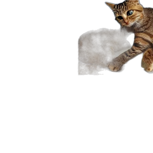 staff, animal, pixel art, photorealistic transparent PNG cut-out