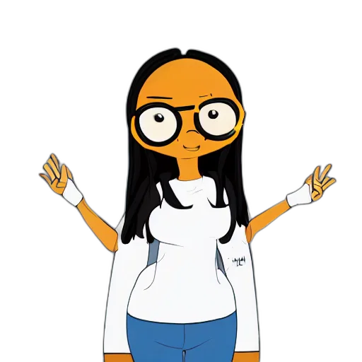 staff, cartoon, concept art, pixel art transparent PNG cut-out