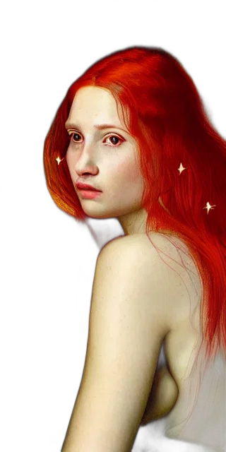 hair, jewelry, face, crown transparent PNG cut-out