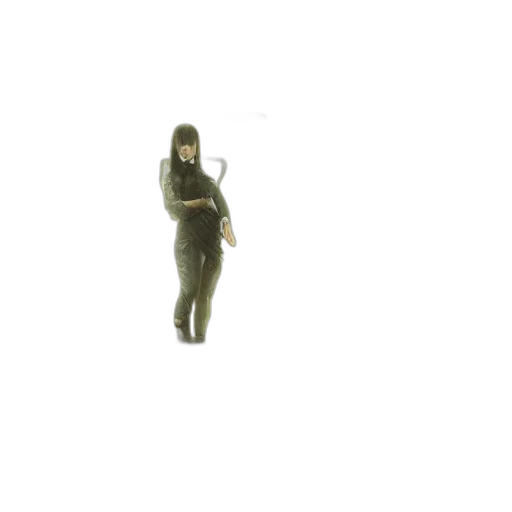 jacket, staff, dress, robot transparent PNG cut-out