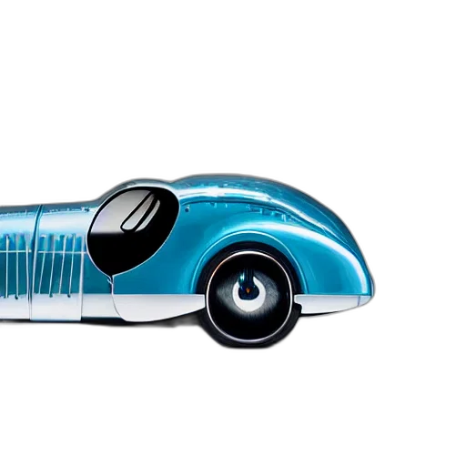 car, 3d render, concept art, photorealistic transparent PNG cut-out
