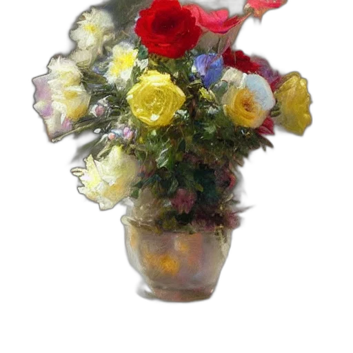flower, crown, staff, bottle transparent PNG cut-out