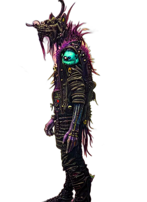 staff, mask, robot, creature transparent PNG cut-out