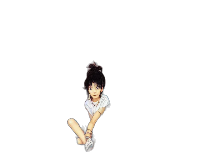 creature, shoes, face, hair transparent PNG cut-out