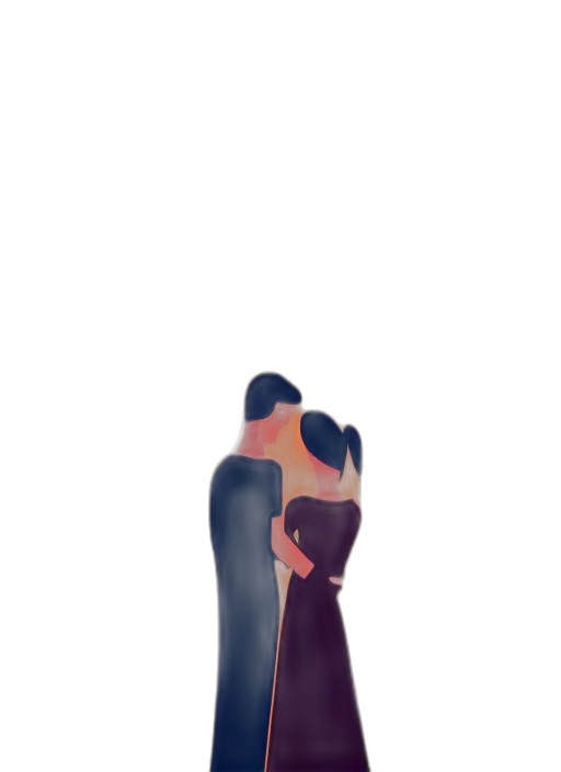dress, umbrella, robot, pixel art transparent PNG cut-out