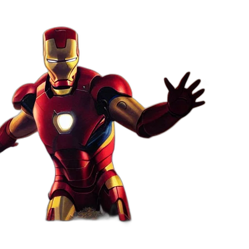 robot, 3d render, concept art, comic book art transparent PNG cut-out