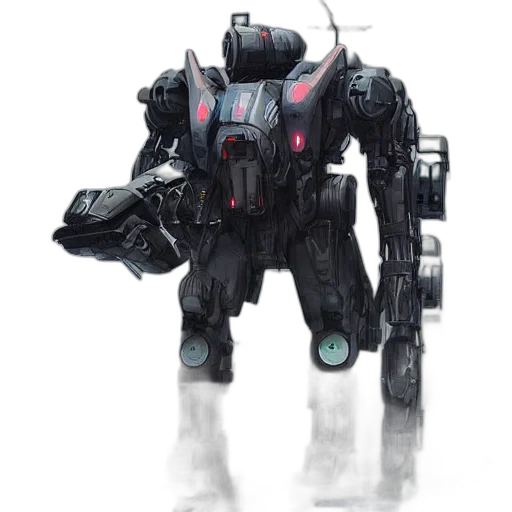 robot, weapon, creature, concept art transparent PNG cut-out