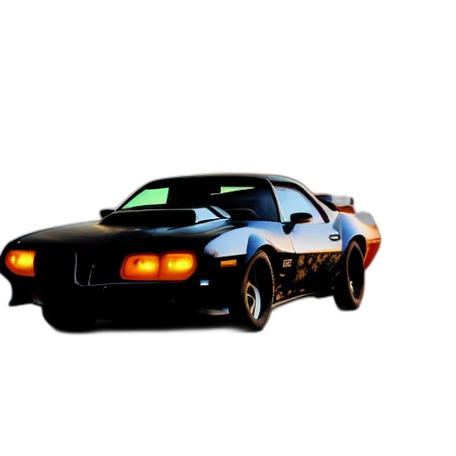 car, weapon, photorealistic, 3d render transparent PNG cut-out