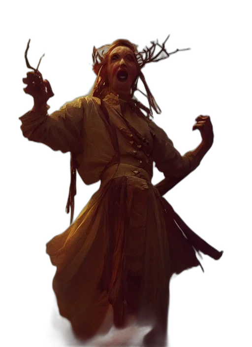 staff, creature, mask, face transparent PNG cut-out