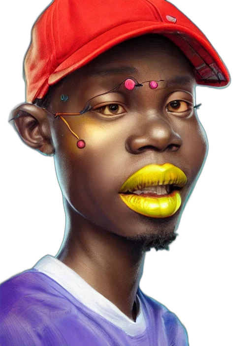 face, mask, hat, creature transparent PNG cut-out