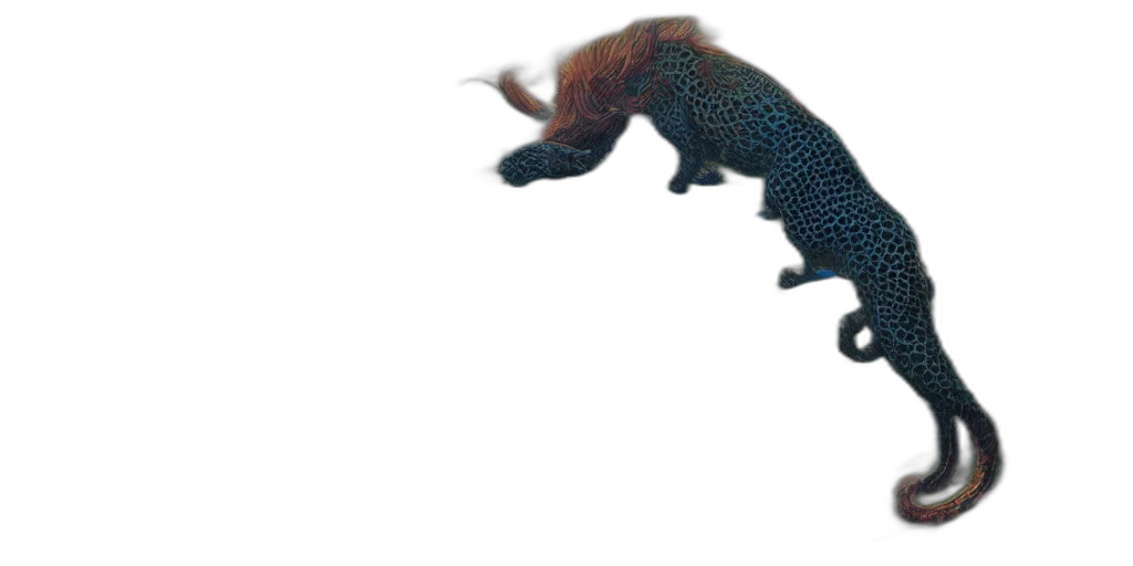 dragon, animal, creature, hair transparent PNG cut-out