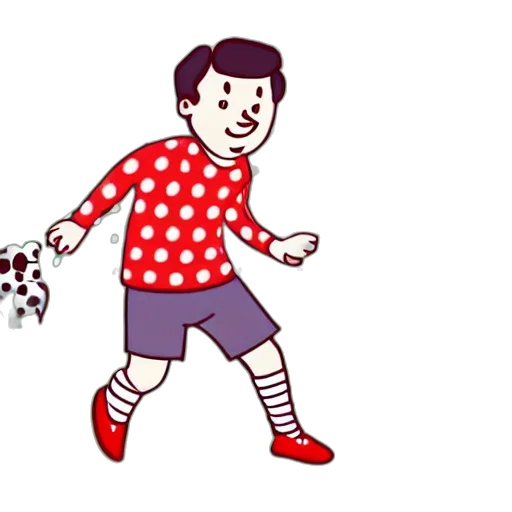 cartoon, pixel art, red, illustration transparent PNG cut-out