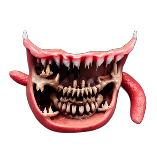 mask, face, creature, staff transparent PNG cut-out