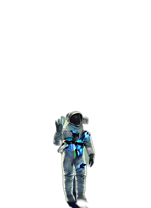 robot, staff, creature, jacket transparent PNG cut-out