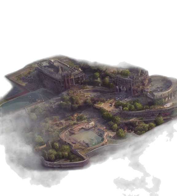 concept art, fantasy art, 3d render, photorealistic transparent PNG cut-out