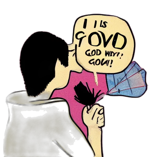 food, cartoon, concept art, vaporwave transparent PNG cut-out