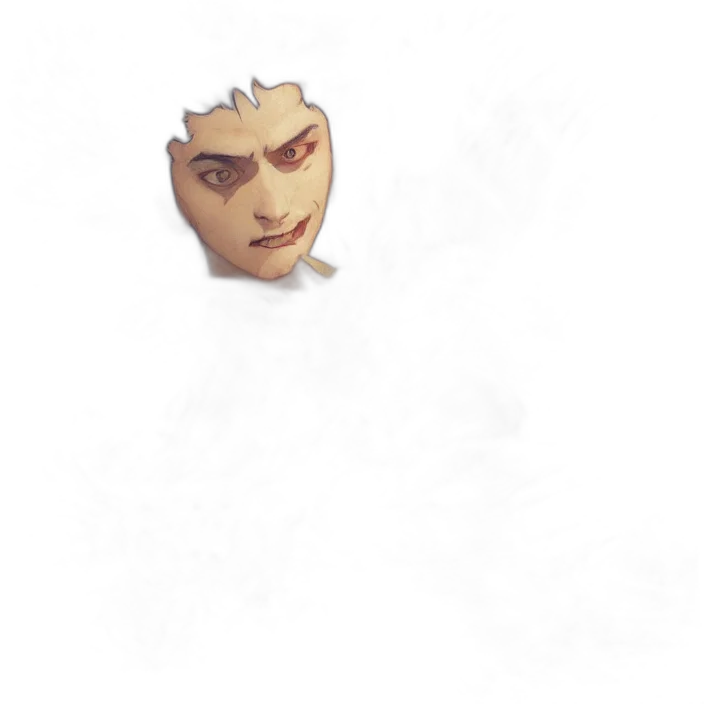 face, mask, creature, dragon transparent PNG cut-out