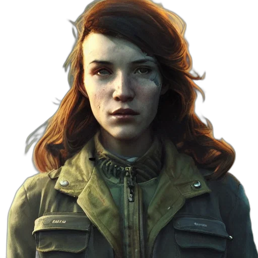 jacket, face, staff, concept art transparent PNG cut-out