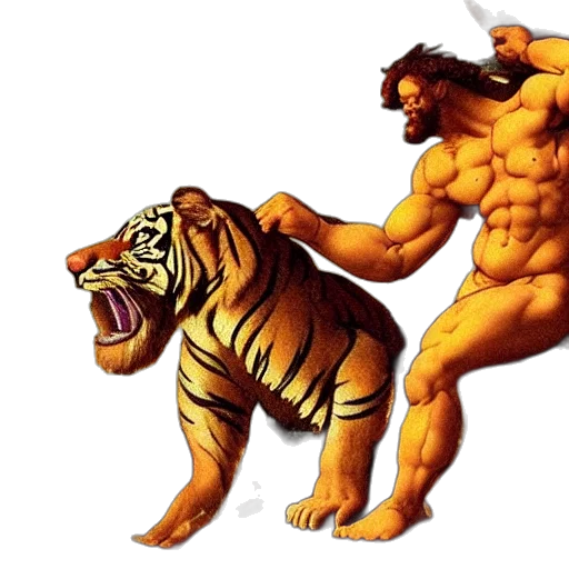 animal, concept art, comic book art, fantasy art transparent PNG cut-out