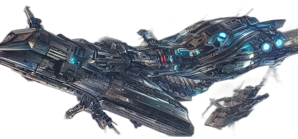 weapon, robot, concept art, 3d render transparent PNG cut-out