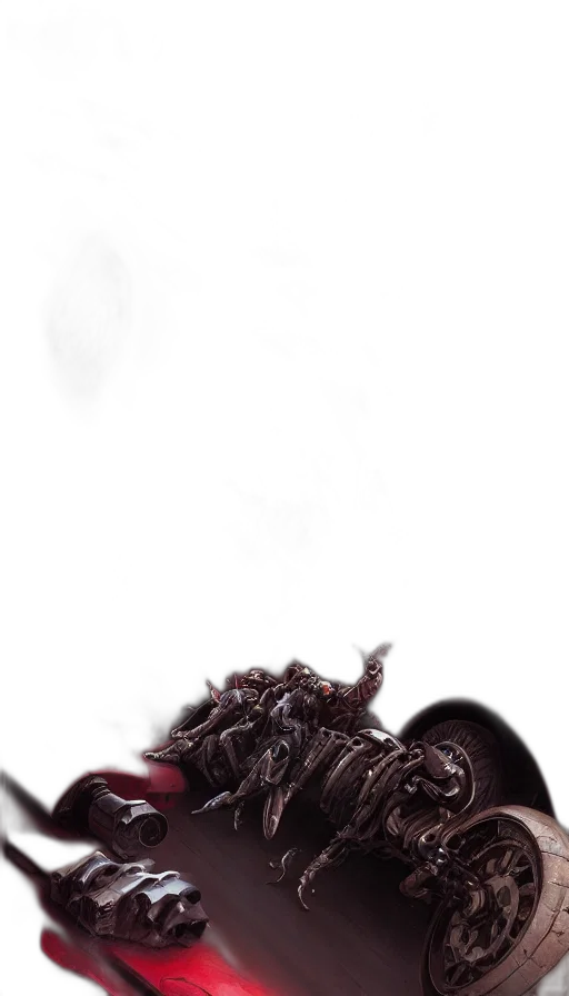 creature, mask, dragon, crown transparent PNG cut-out