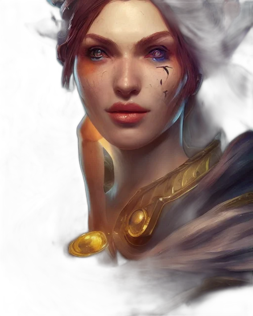 face, crown, staff, weapon transparent PNG cut-out