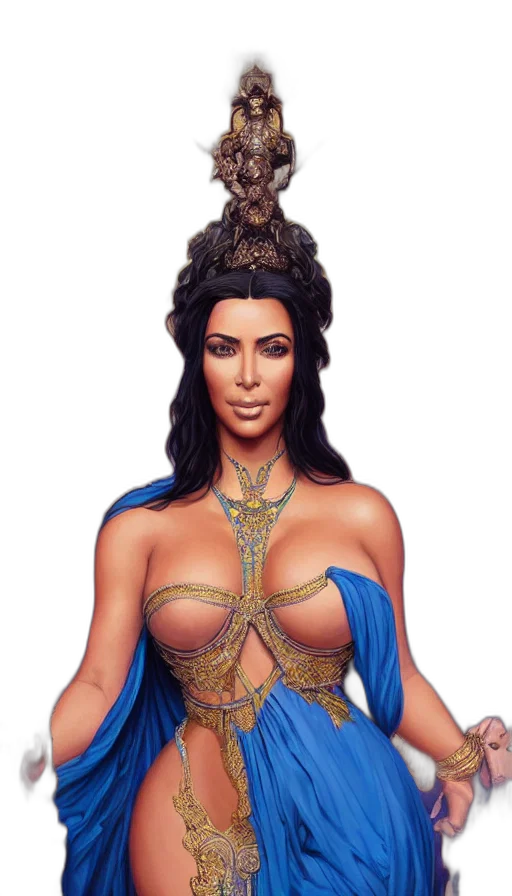 jewelry, crown, dress, fantasy art transparent PNG cut-out