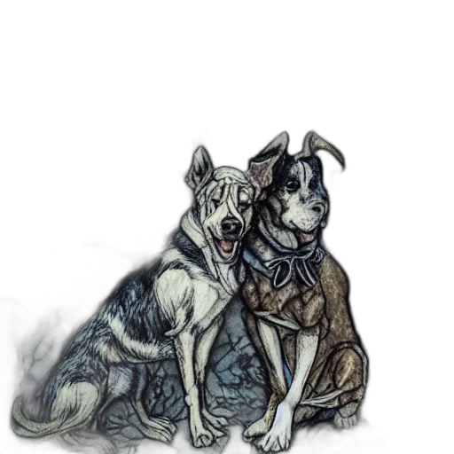 animal, watercolor, concept art, fantasy art transparent PNG cut-out