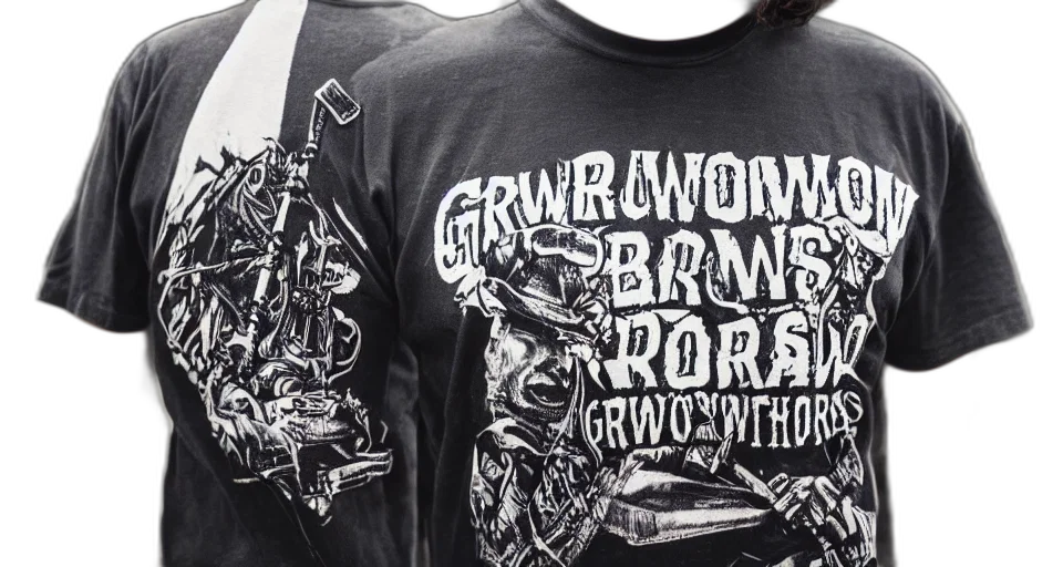 crown, bandshirt, band, gruawbowhorse transparent PNG cut-out