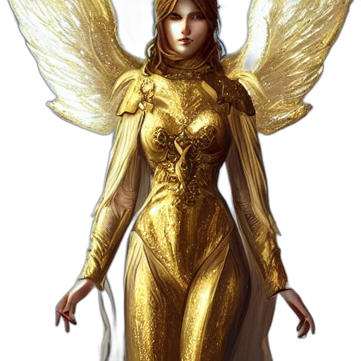 dress, fantasy art, concept art, comic book art transparent PNG cut-out