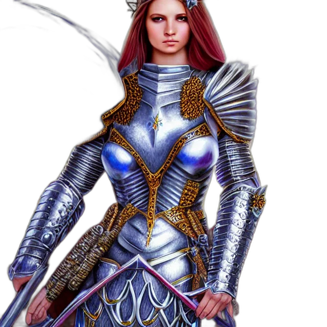 sword, fantasy art, concept art, comic book art transparent PNG cut-out