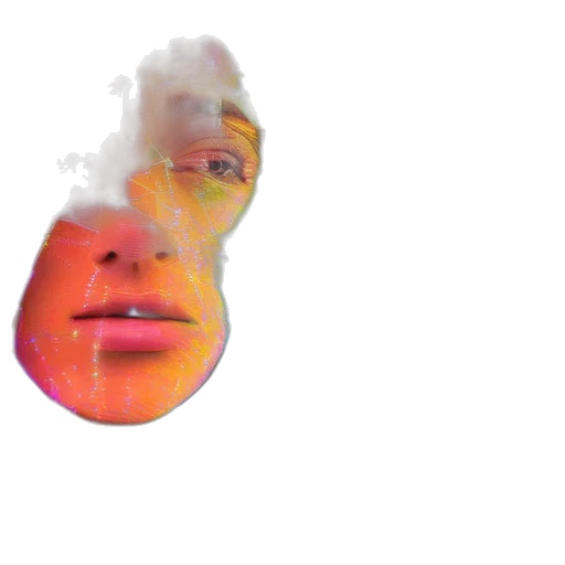 face, mask, creature, robot transparent PNG cut-out
