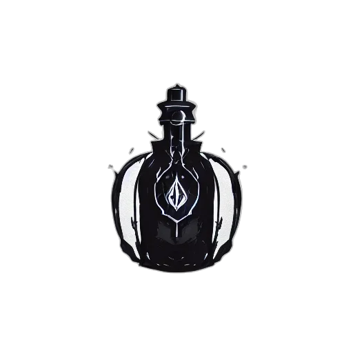 bottle, crown, weapon, dress transparent PNG cut-out