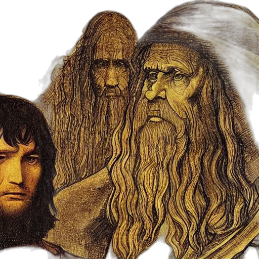 hair, face, mask, fantasy art transparent PNG cut-out