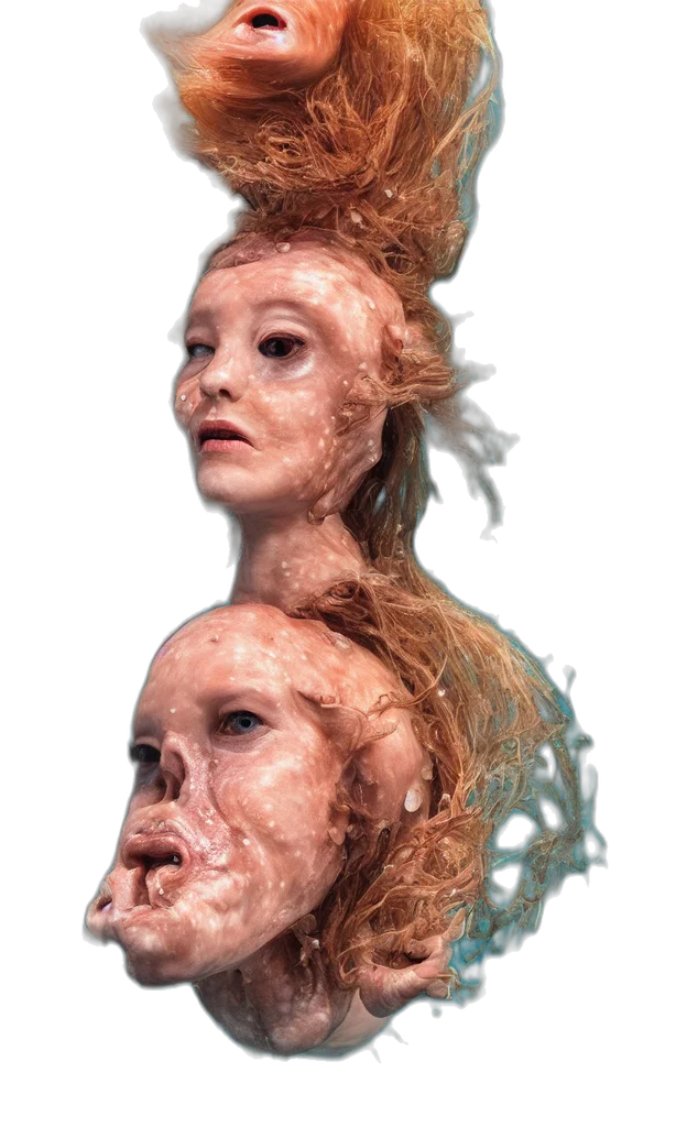 mask, face, crown, hair transparent PNG cut-out