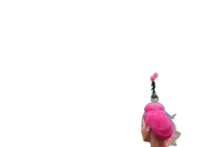 hat, staff, hair, umbrella transparent PNG cut-out